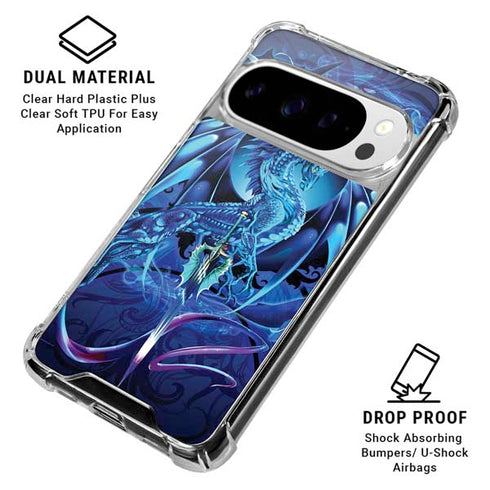 Ice Dragon by Ruth Thompson Google Pixel 10 Pro XL Clear Case